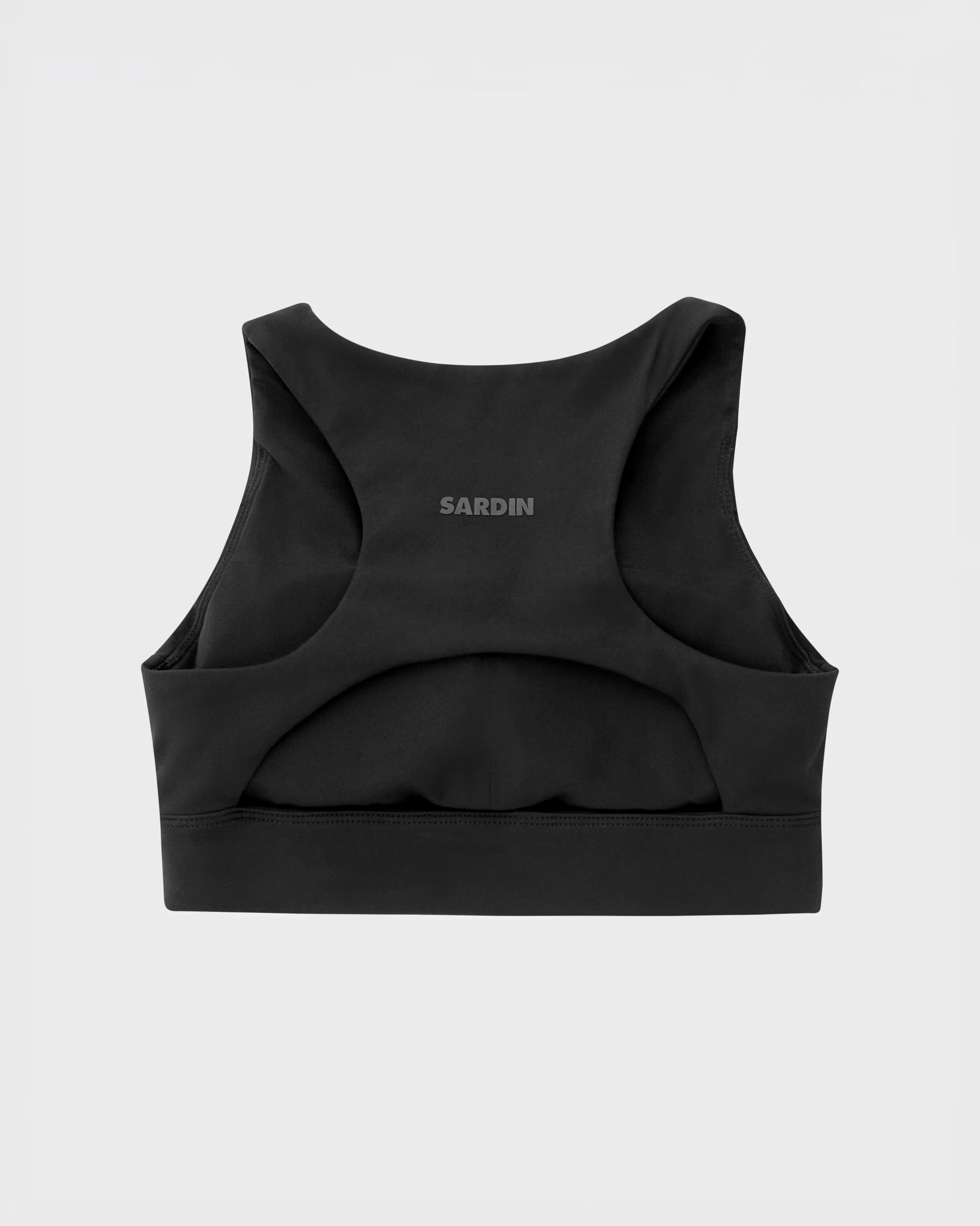 Halter Training Bra Tetra Black