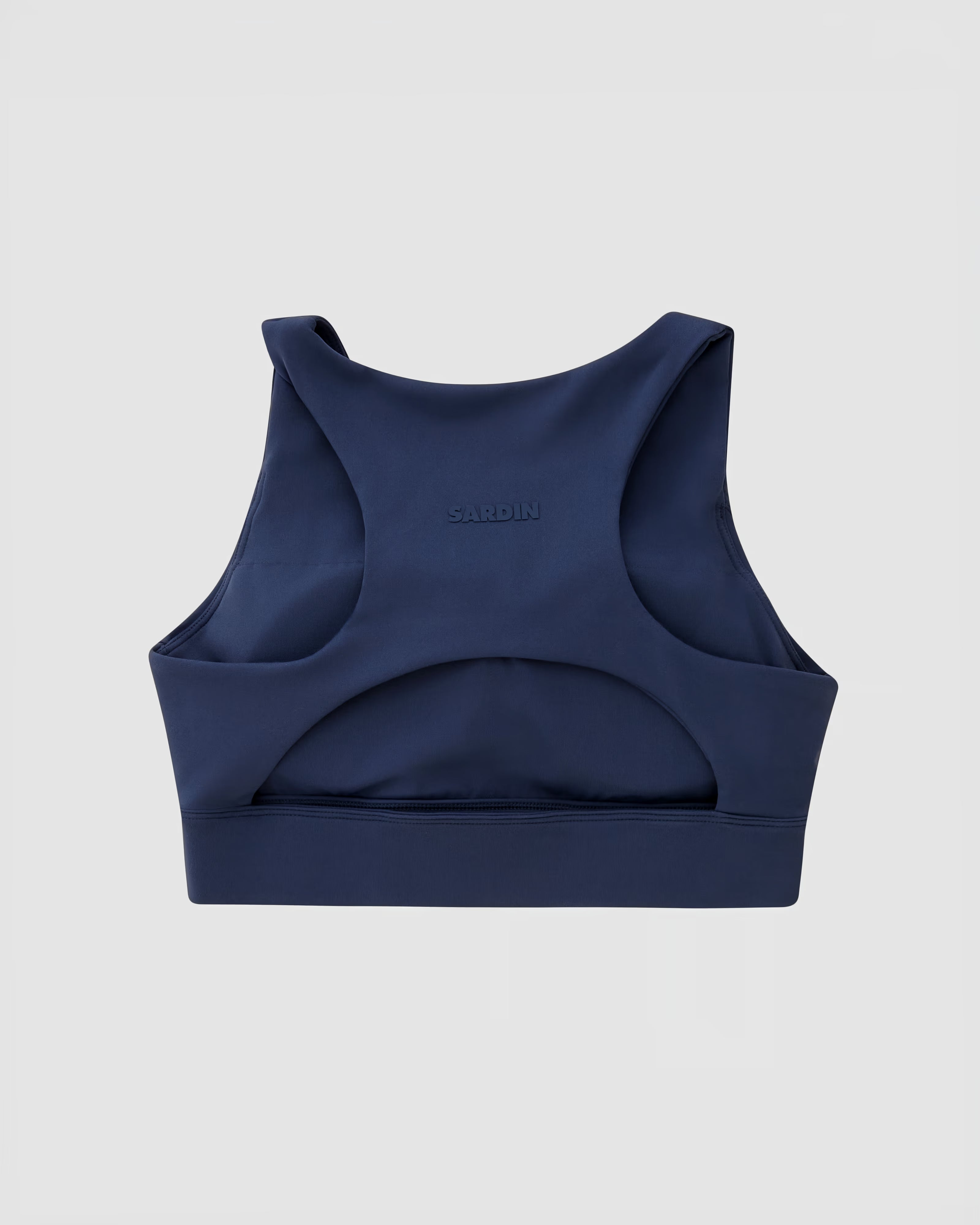 Halter Training Bra Tetra Navy Blue