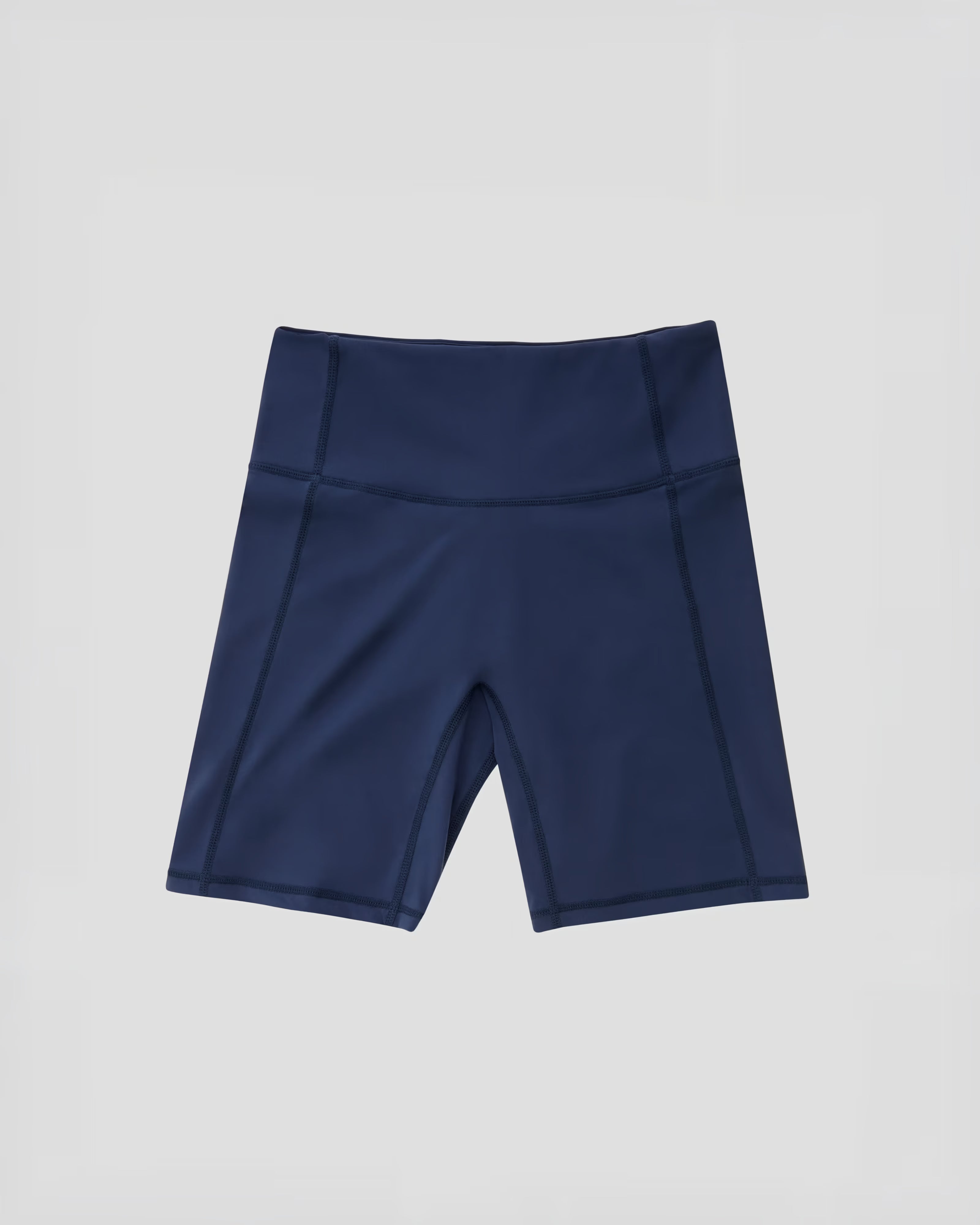 High Rise Training Shorts Tetra Navy Blue